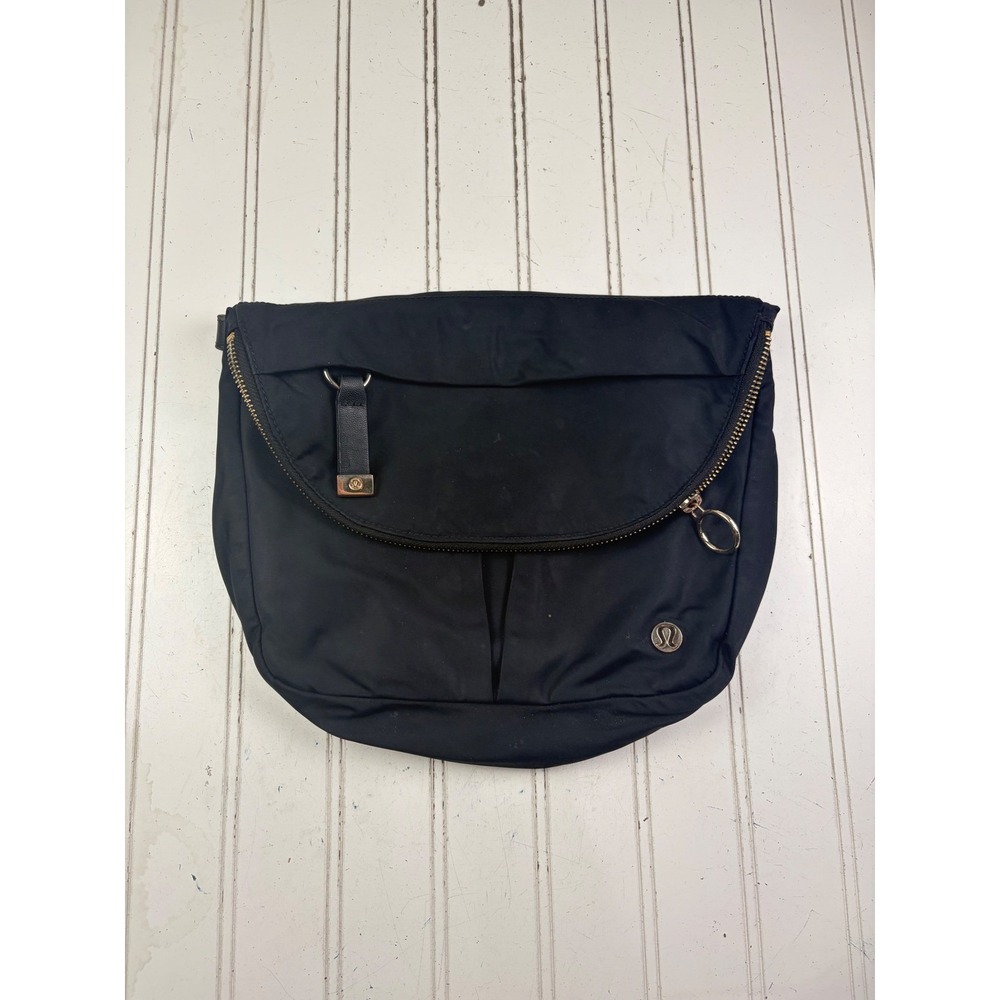 Lululemon Black All Night Festival Crossbody Messenger Bag 5L No Strap - Picture 2 of 10